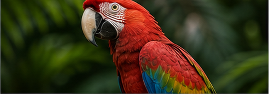 Scarlet macaw