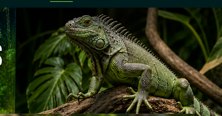 Green iguana